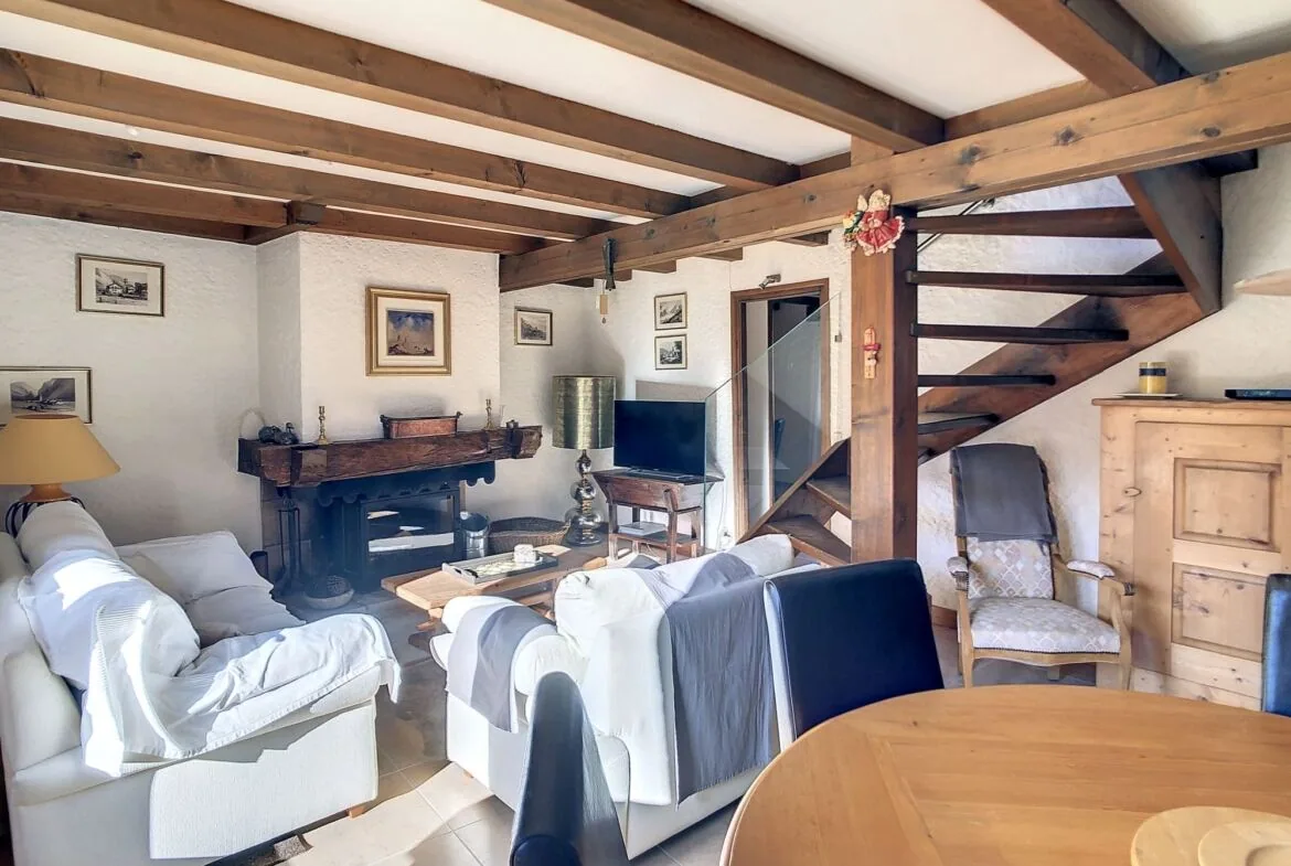Apartment for rent in Megève, close to the centre and the ski slopes. - Photo 1