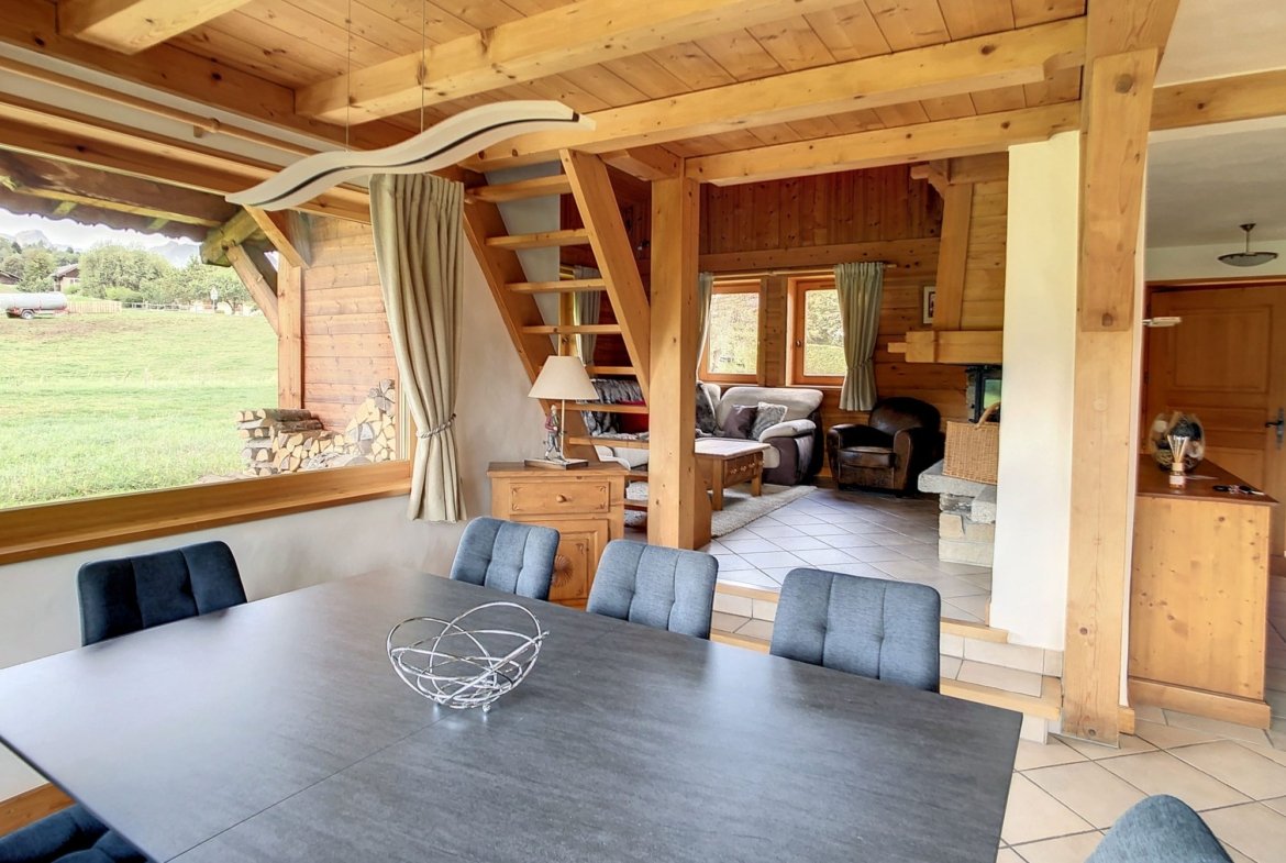 Family chalet for rent facing the Princesse slopes in Megève. - Photo 3