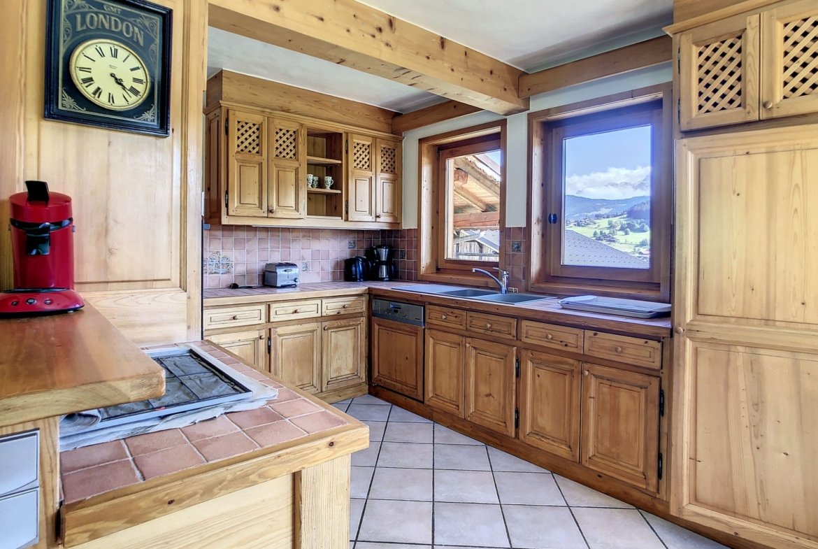 Family chalet for rent facing the Princesse slopes in Megève. - Photo 6