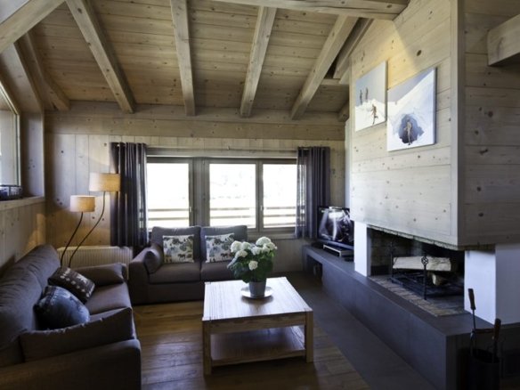 Apartment for rent on the second floor of the "Le Saint-Amour Park" residence, in the heart of Megève. - Photo 1