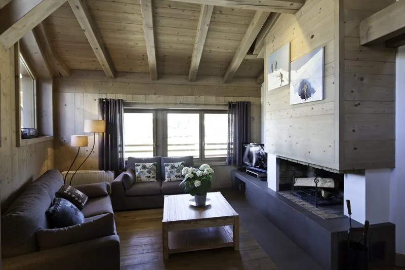Apartment for rent on the second floor of the "Le Saint-Amour Park" residence, in the heart of Megève. - Photo 1