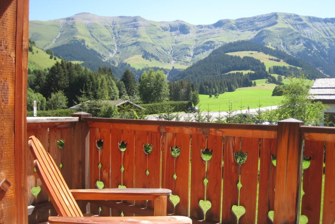 Spacious family apartment for rent at Côte 2000 in Megève. - Photo 14