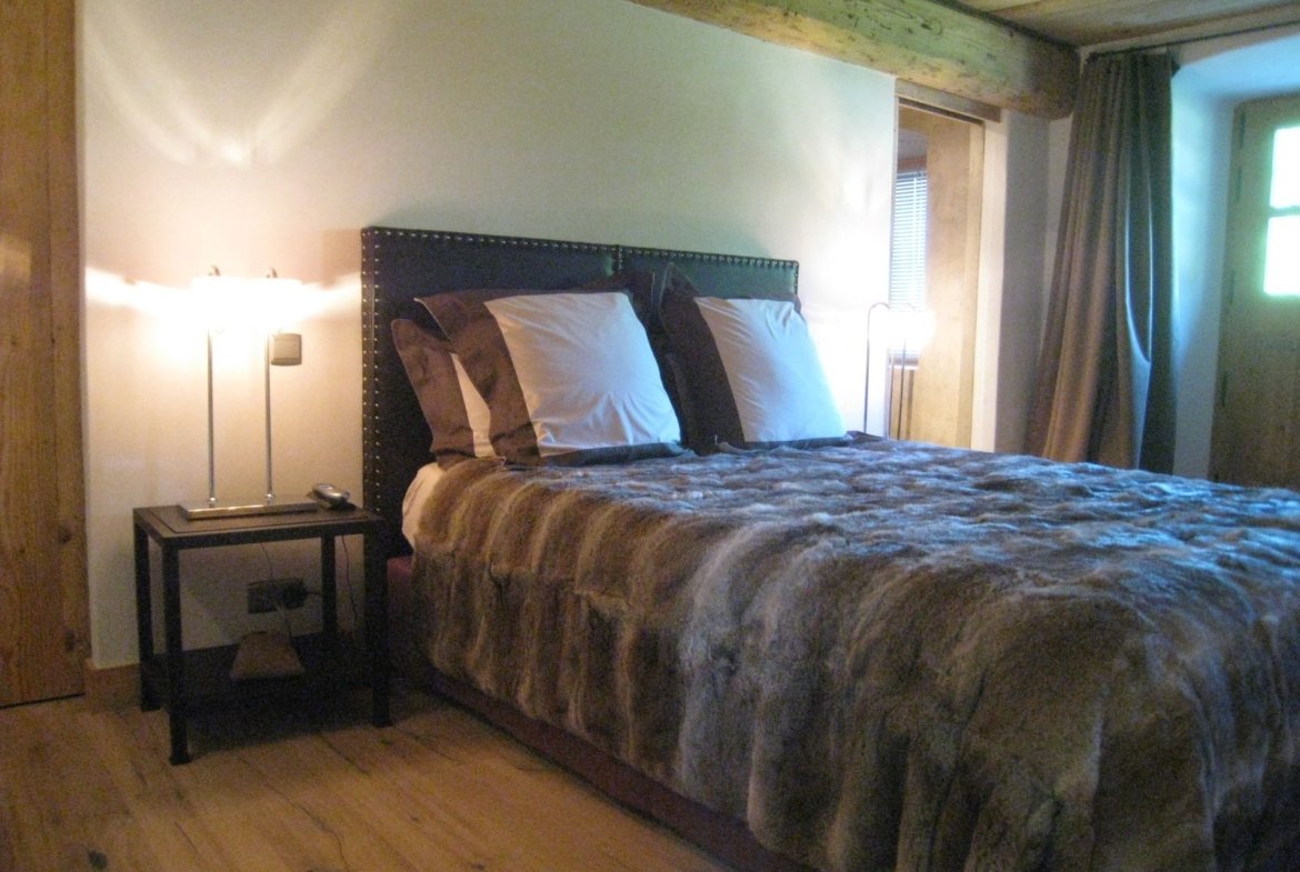 Magnificent farmhouse for rent, 10 minutes from Megève, right in the heart of the Espace Diamant. - Photo 12
