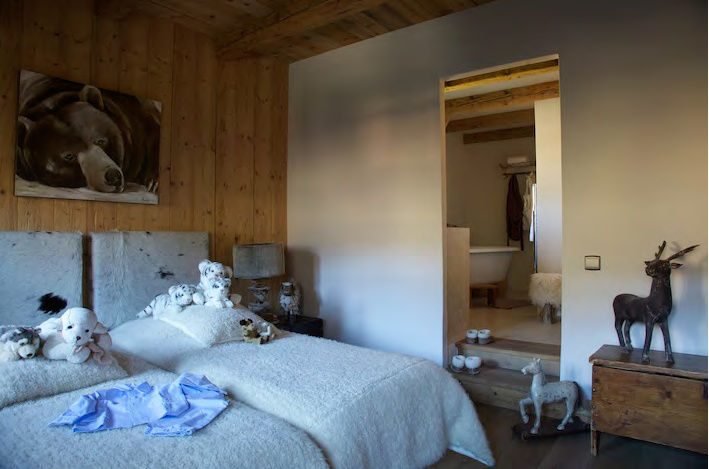 Magnificent farmhouse for rent, 10 minutes from Megève, right in the heart of the Espace Diamant. - Photo 21