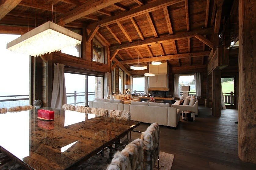 Luxurious family chalet for rent near Megève. - Photo 3