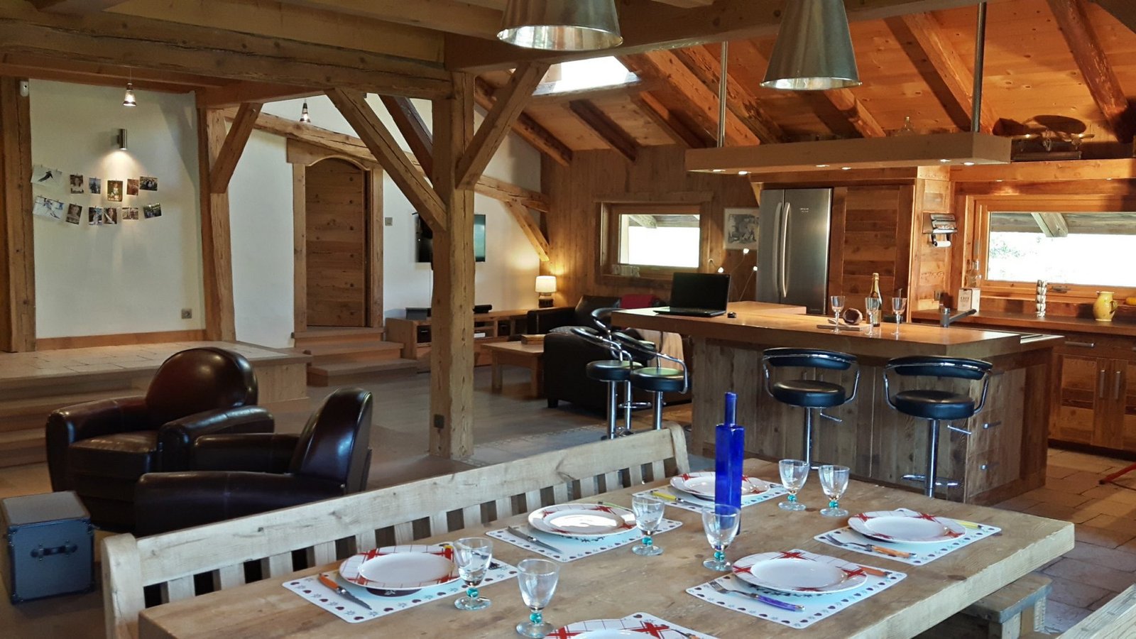 Appartement familial à louer Megève — photo 4