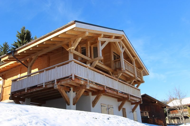 Recent chalet for rent at La Cry Cuchet, Combloux. - Photo 2