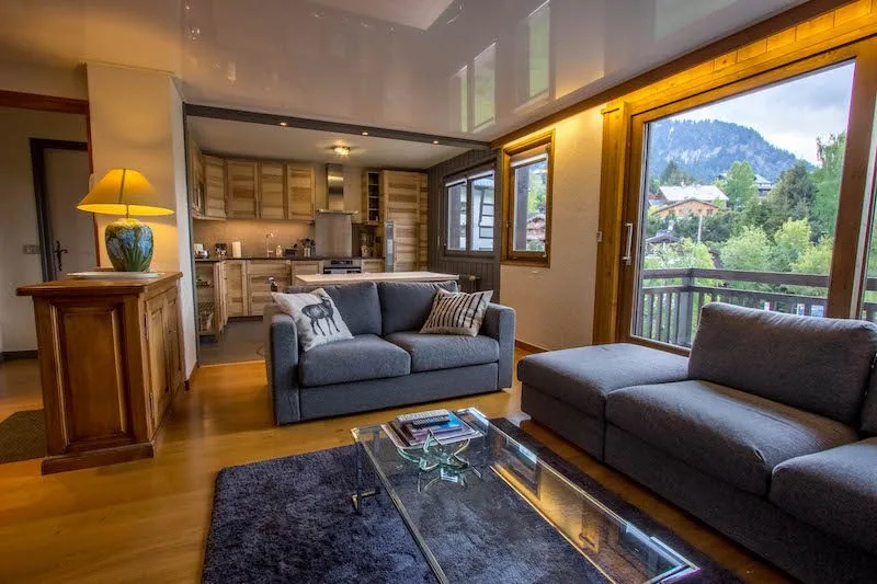 Appartement familial à louer Rochebrune Megève — photo 1