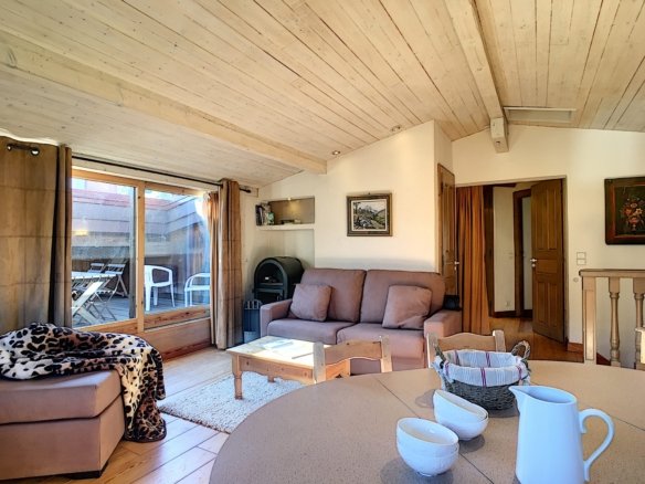 Apartment for rent 180 metres from the Princesse ski slopes, with mountain views. - Photo 1