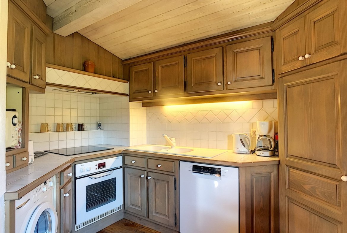 Apartment for rent 180 metres from the Princesse ski slopes, with mountain views. - Photo 3