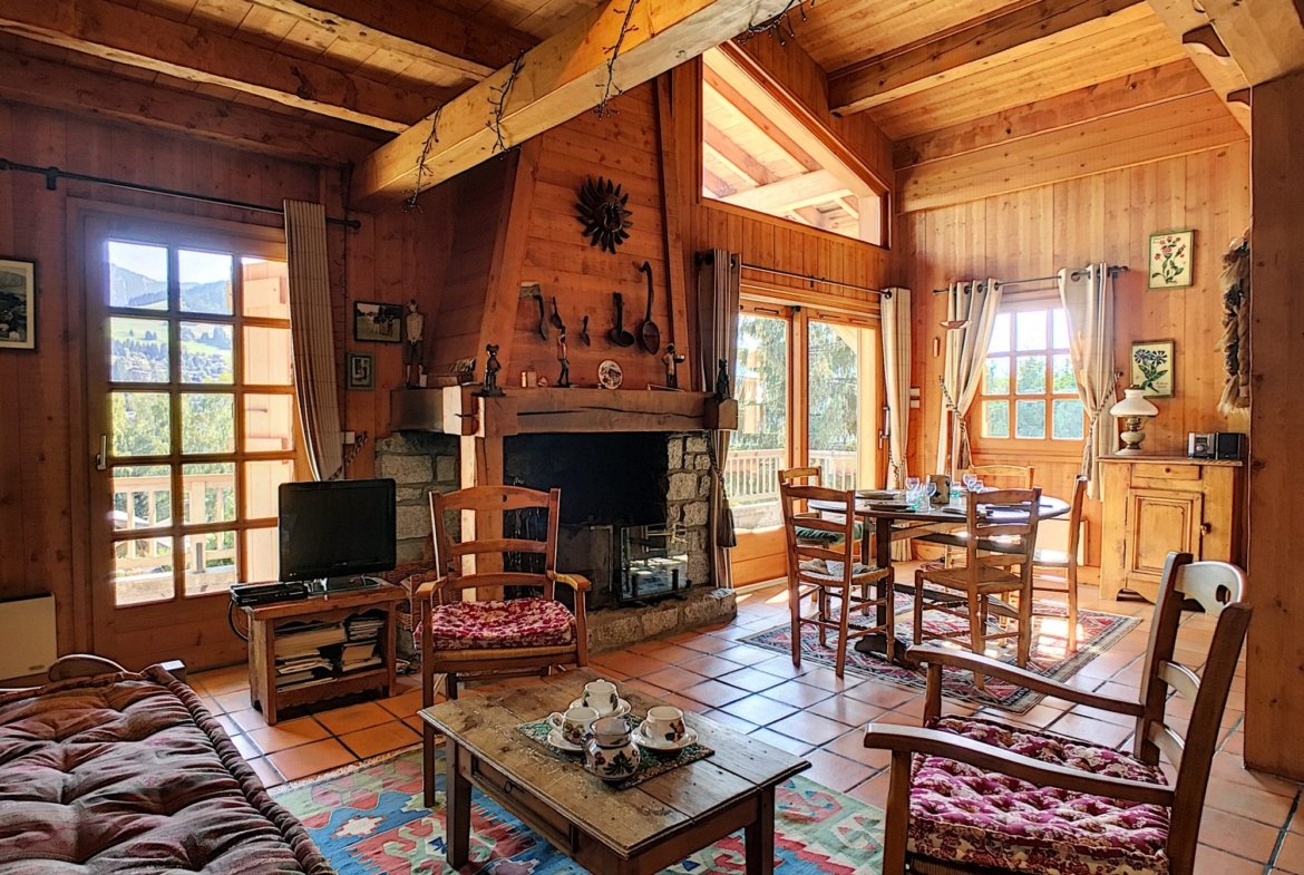 Seasonal apartment for rent at "Les Hauts Megevans," near the village centre. - Photo 2