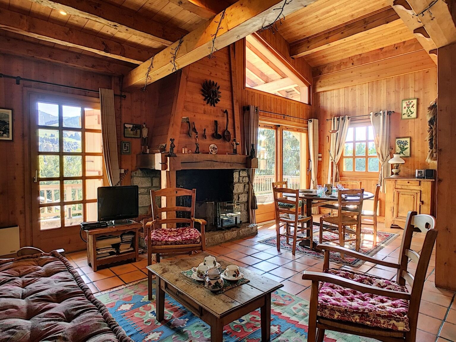 Seasonal apartment for rent at "Les Hauts Megevans," near the village centre. - Photo 2