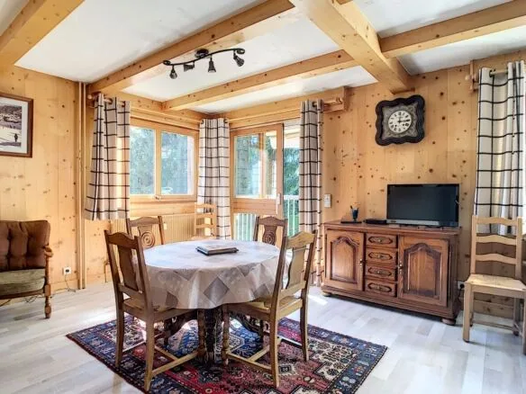 Appartement à louer face au Palais des sports Megève — photo 1