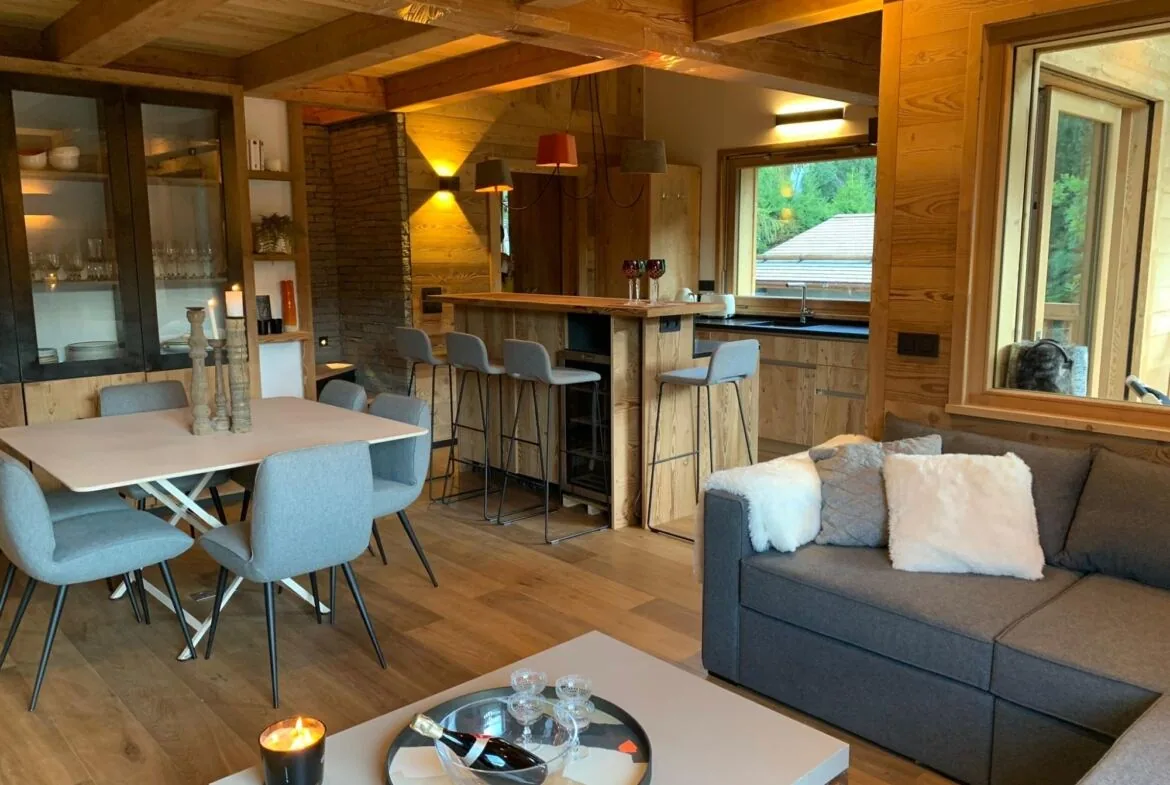 Demi chalet à louer Rochebrune Megève — photo 1