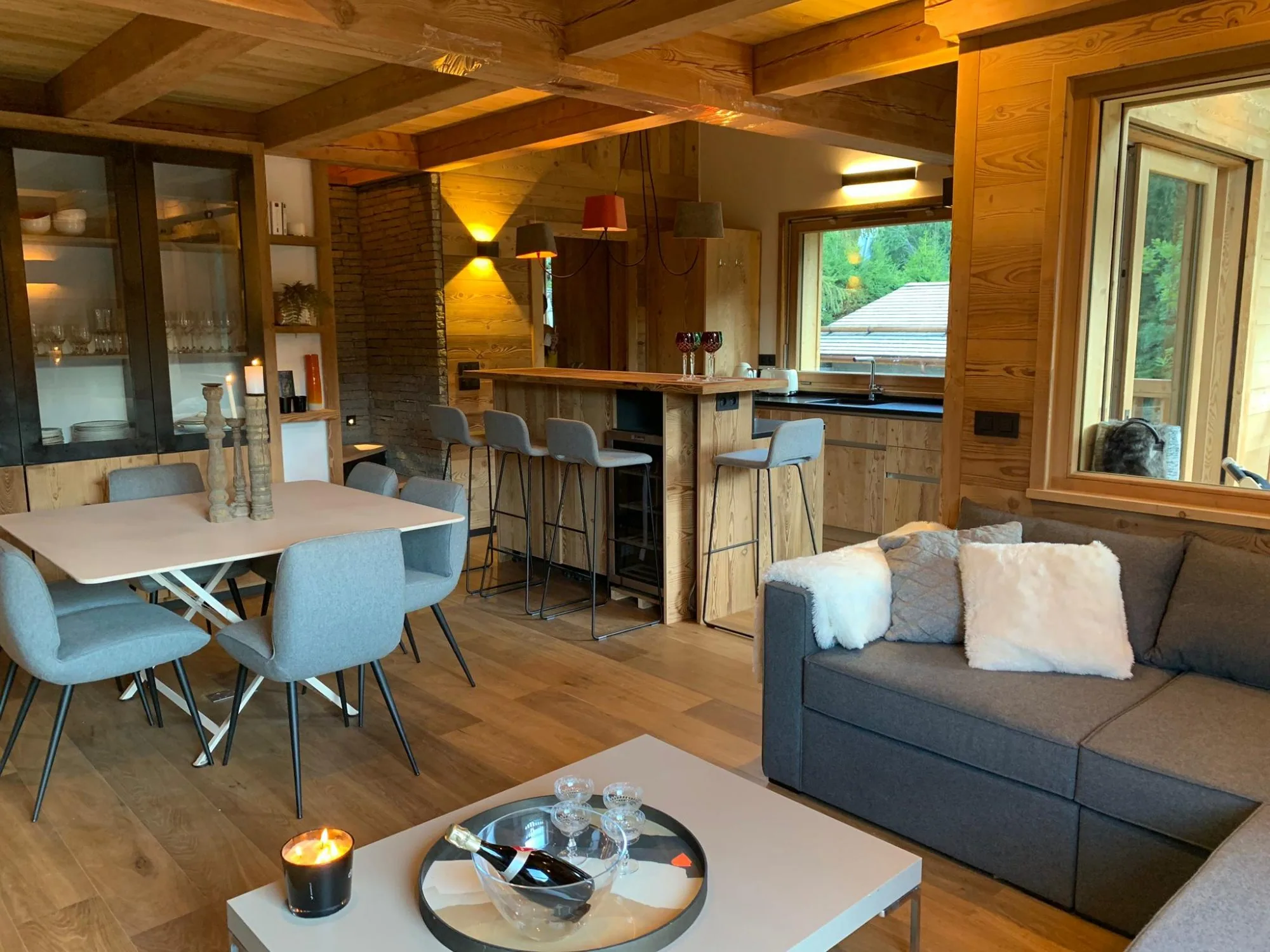Demi chalet à louer Rochebrune Megève — photo 1