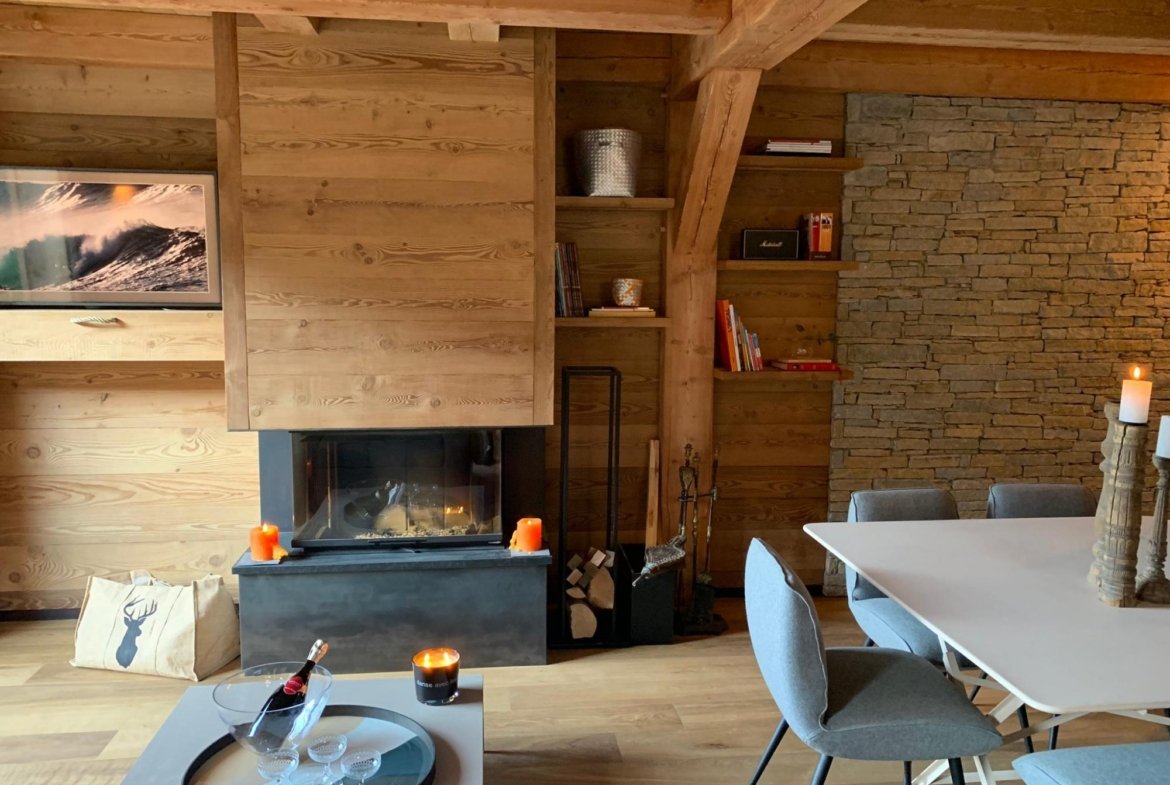Demi chalet à louer Rochebrune Megève — photo 2