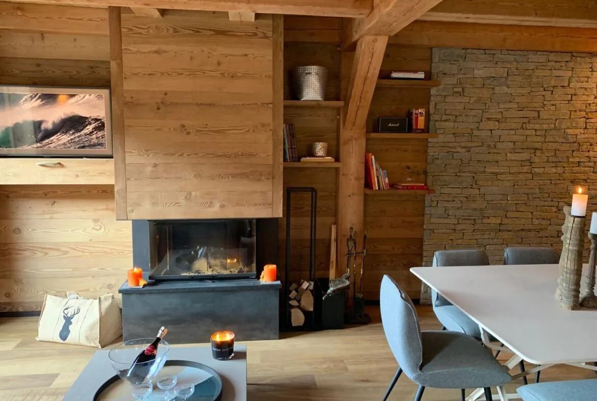 Demi chalet à louer Rochebrune Megève — photo 2