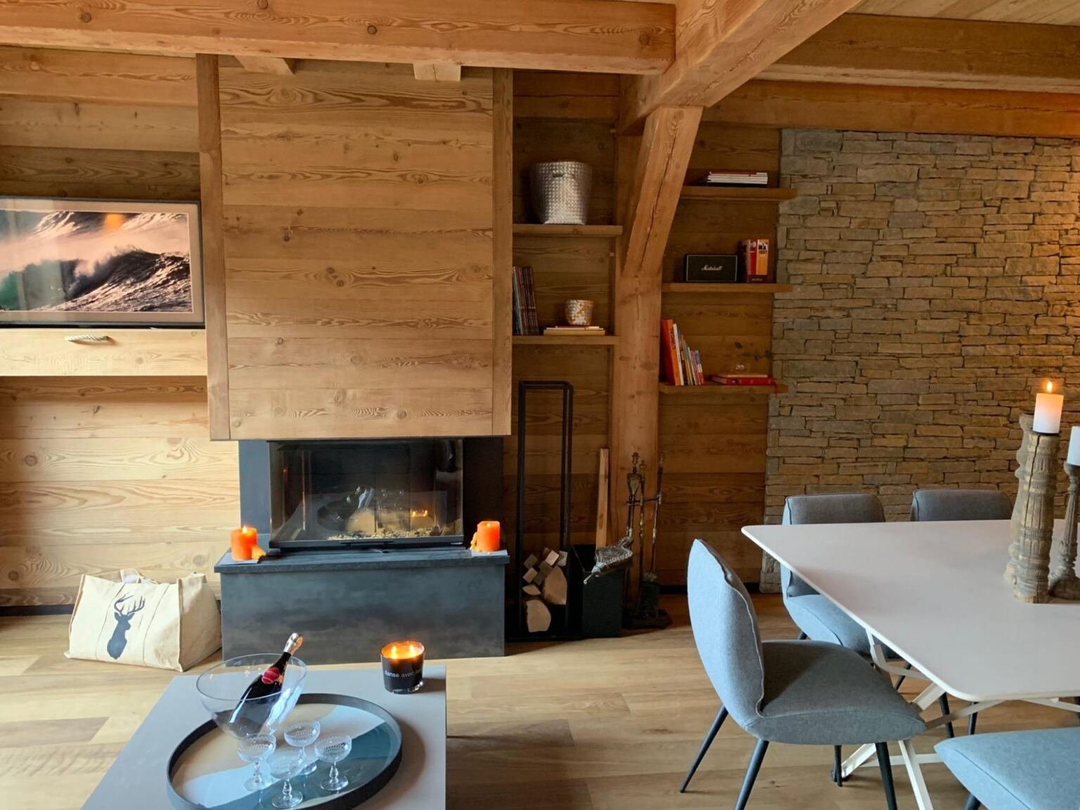 Demi chalet à louer Rochebrune Megève — photo 2
