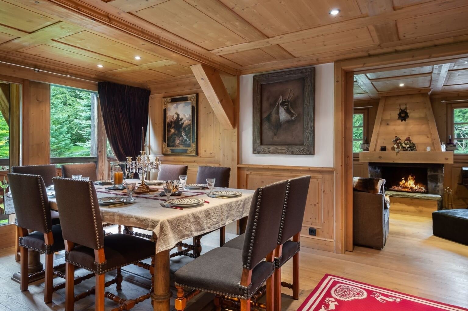 Chalet for rent at Côte 2000 in Megève. - Photo 7