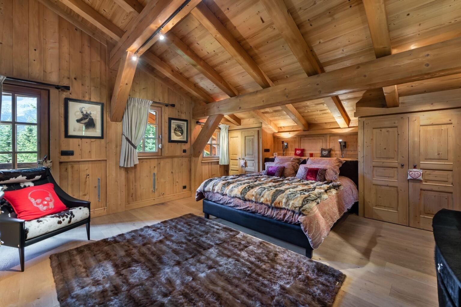 Chalet for rent at Côte 2000 in Megève. - Photo 9