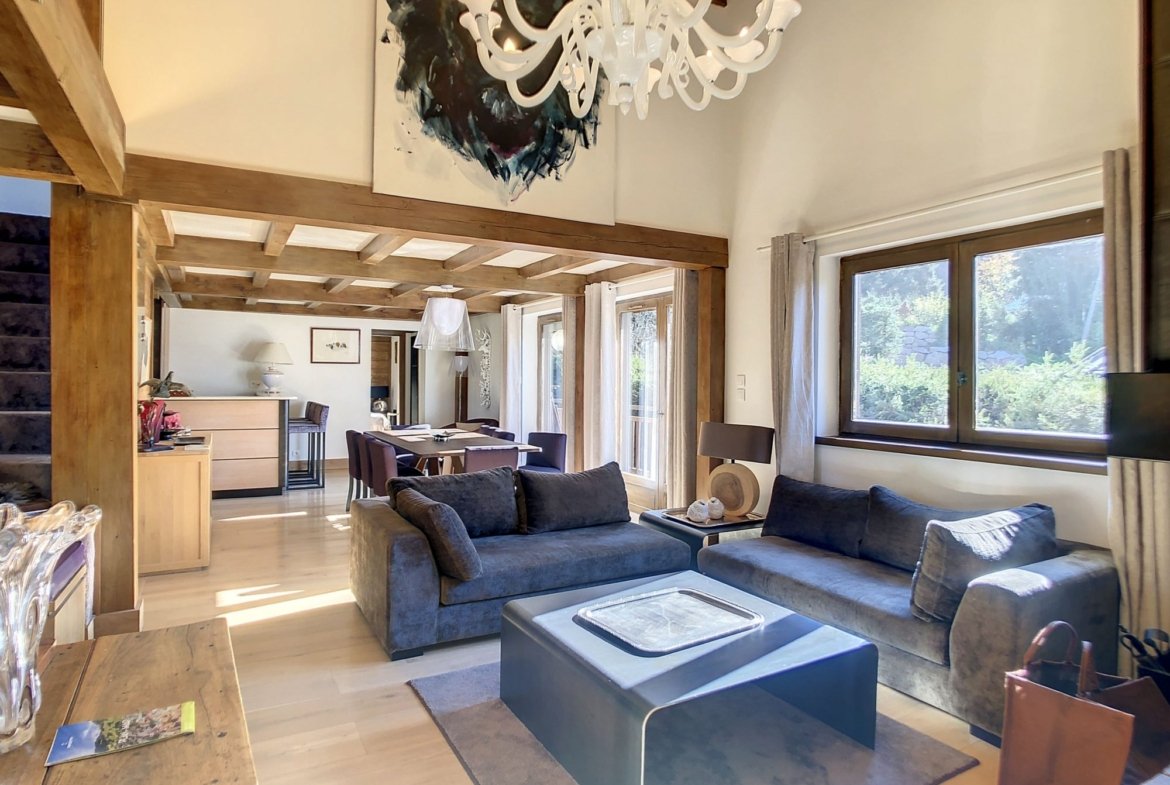 Grand duplex à louer Rochebrune Megève — photo 2