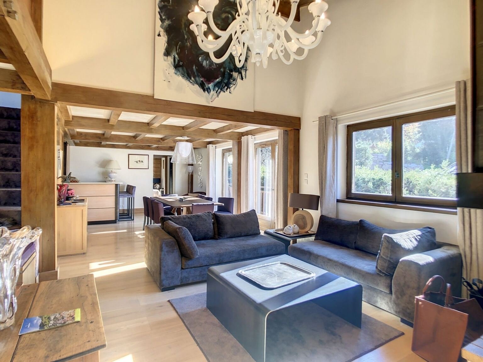Grand duplex à louer Rochebrune Megève — photo 2
