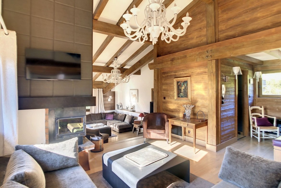 Grand duplex à louer Rochebrune Megève — photo 3