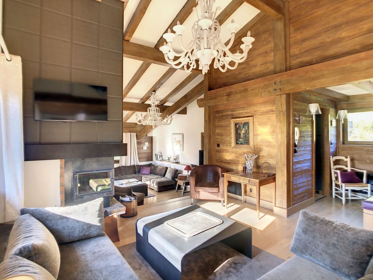Grand duplex à louer Rochebrune Megève — photo 3