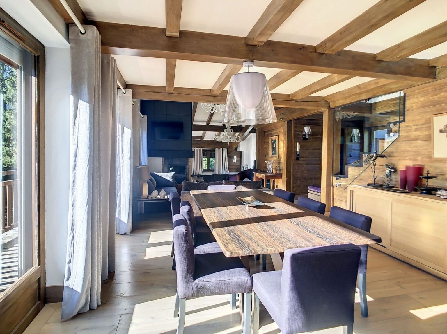 Grand duplex à louer Rochebrune Megève — photo 5