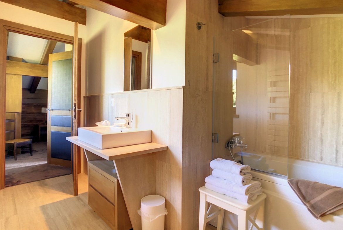 Grand duplex à louer Rochebrune Megève — photo 13