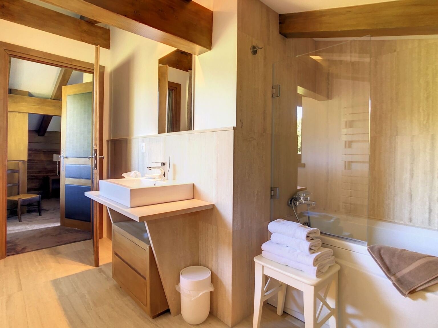 Grand duplex à louer Rochebrune Megève — photo 13