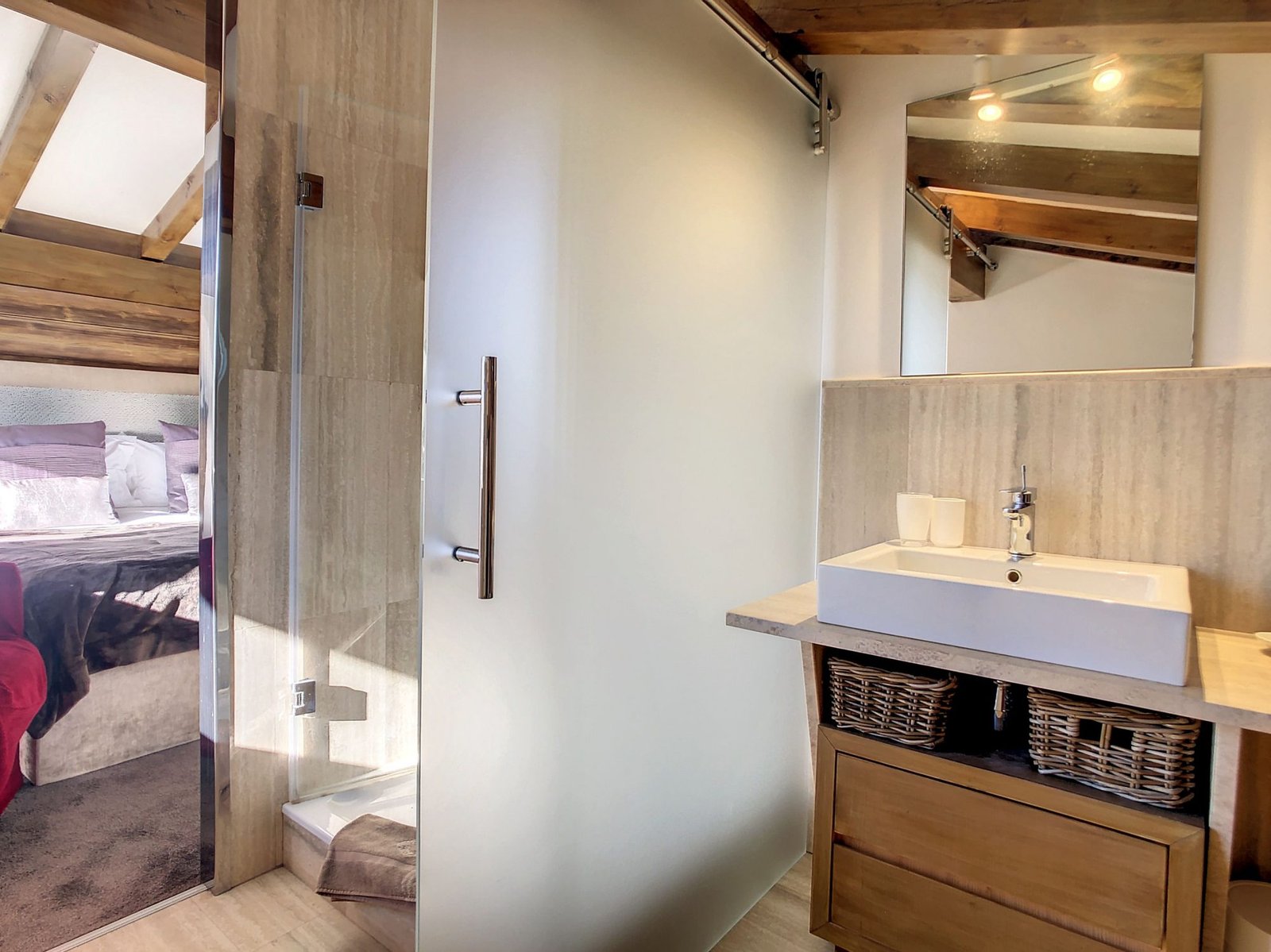 Grand duplex Rochebrune Megeve – Ref LA2714 – photo 15 Grand duplex à louer Rochebrune Megève — photo 15