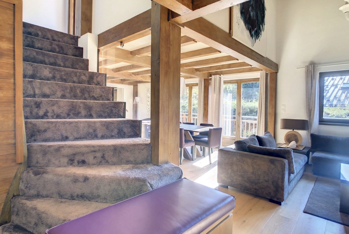Grand duplex à louer Rochebrune Megève — photo 16