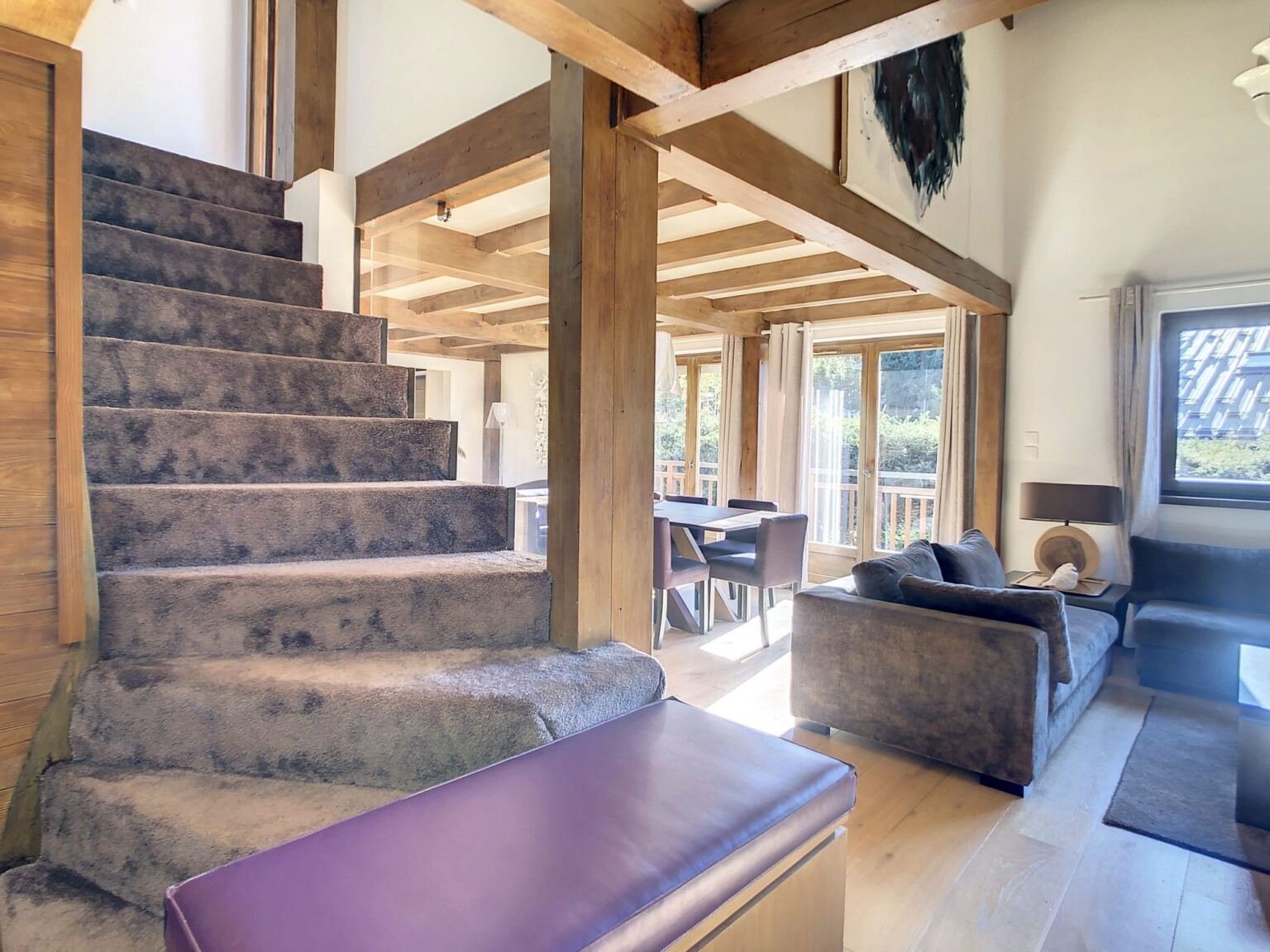 Grand duplex à louer Rochebrune Megève — photo 16