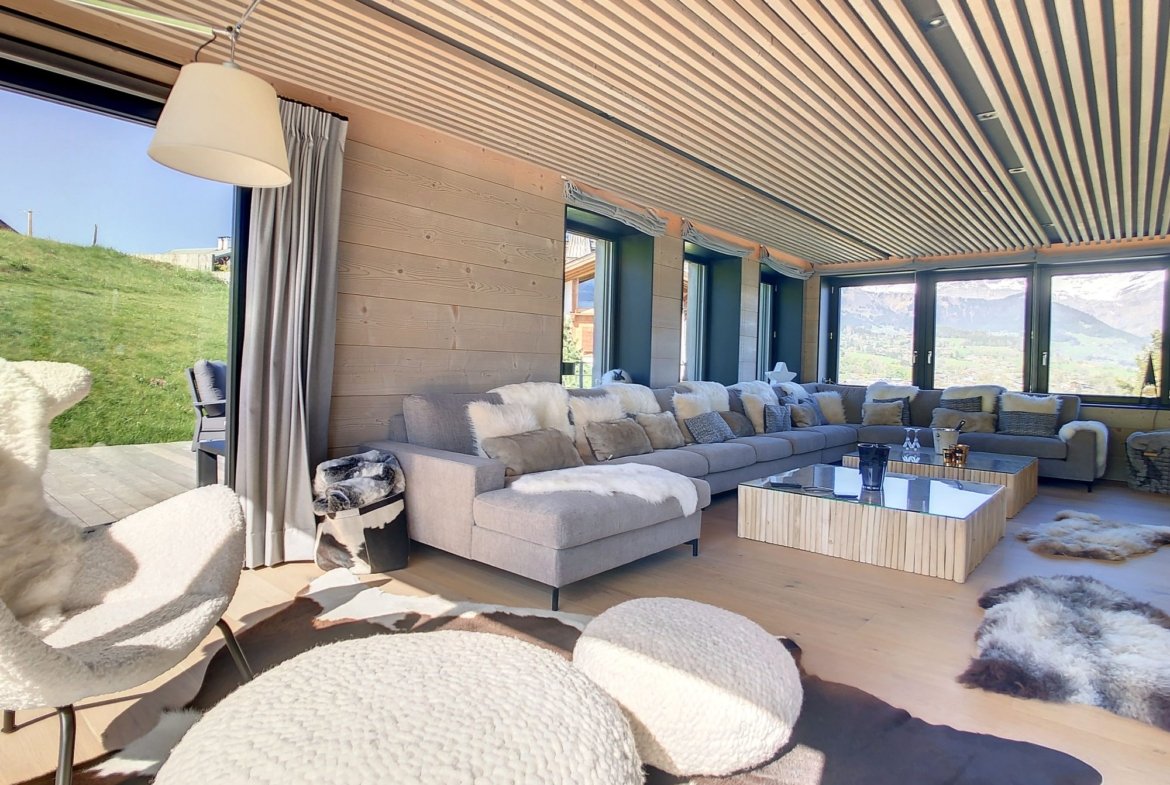 Brand-new chalet for rent in Combloux. - Photo 3