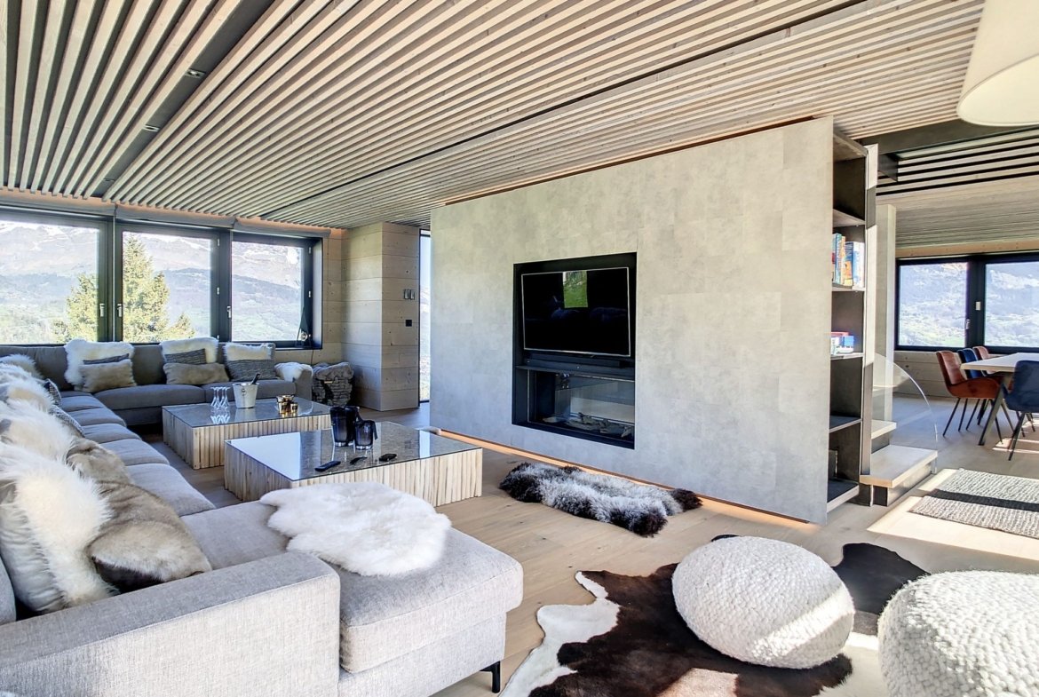 Brand-new chalet for rent in Combloux. - Photo 4