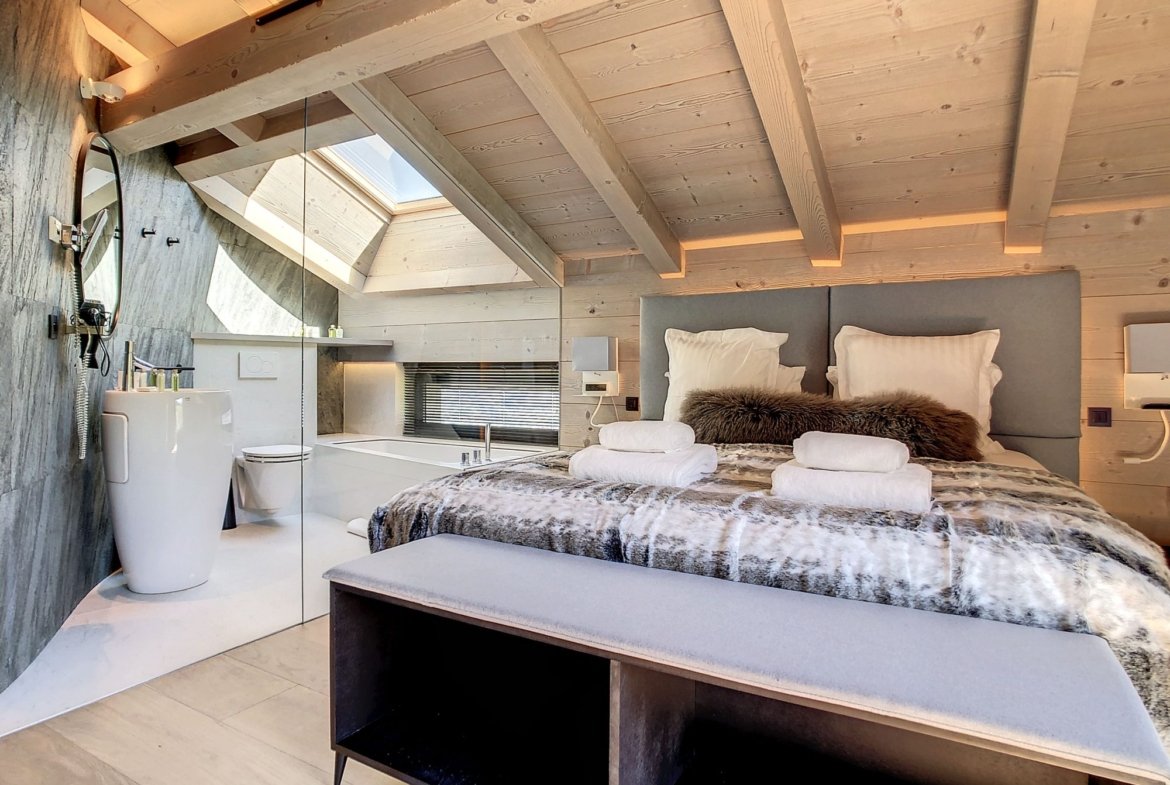 Brand-new chalet for rent in Combloux. - Photo 15