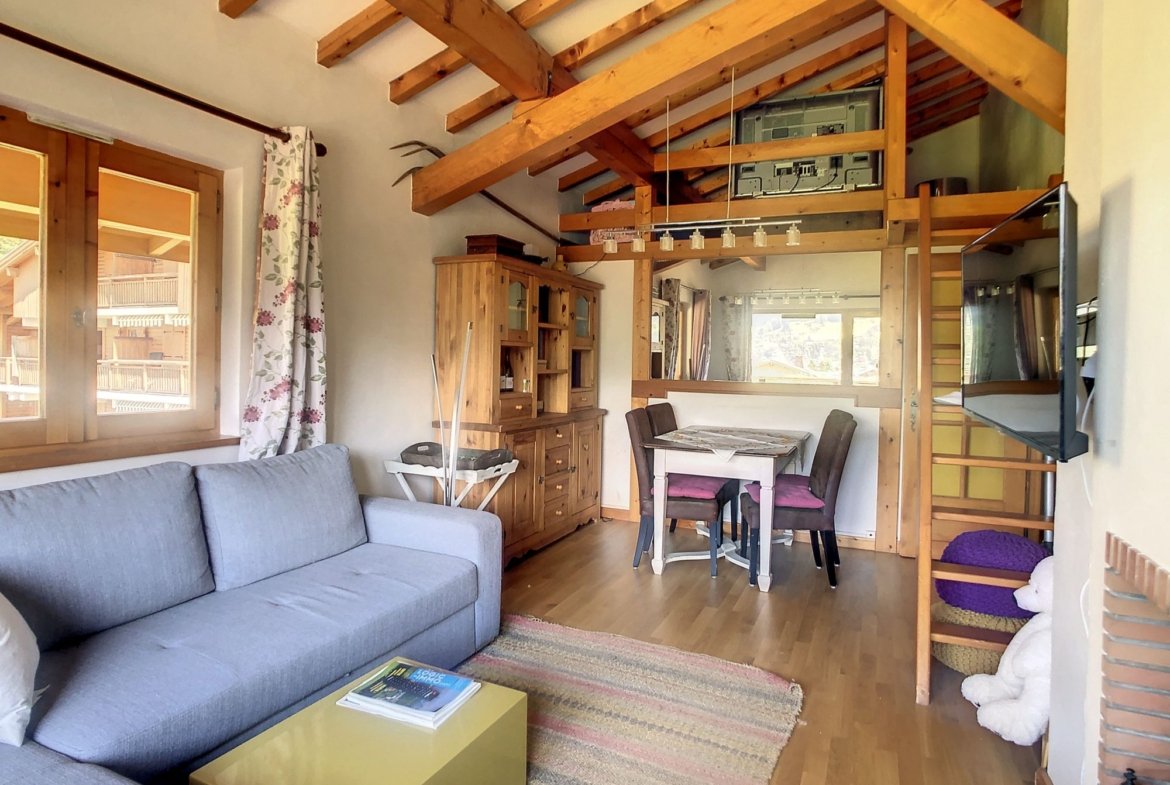 Appartement avec terrasse à louer Jaillet Megève — photo 2