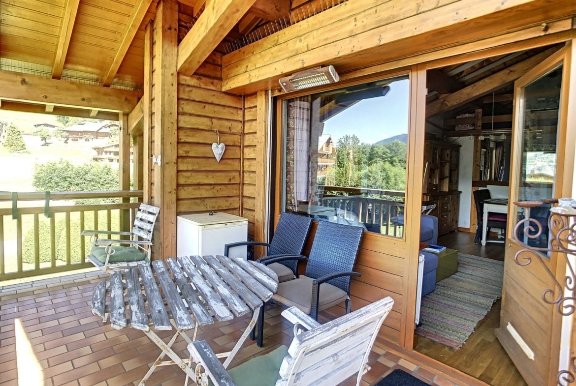 Appartement avec terrasse à louer Jaillet Megève — photo 10