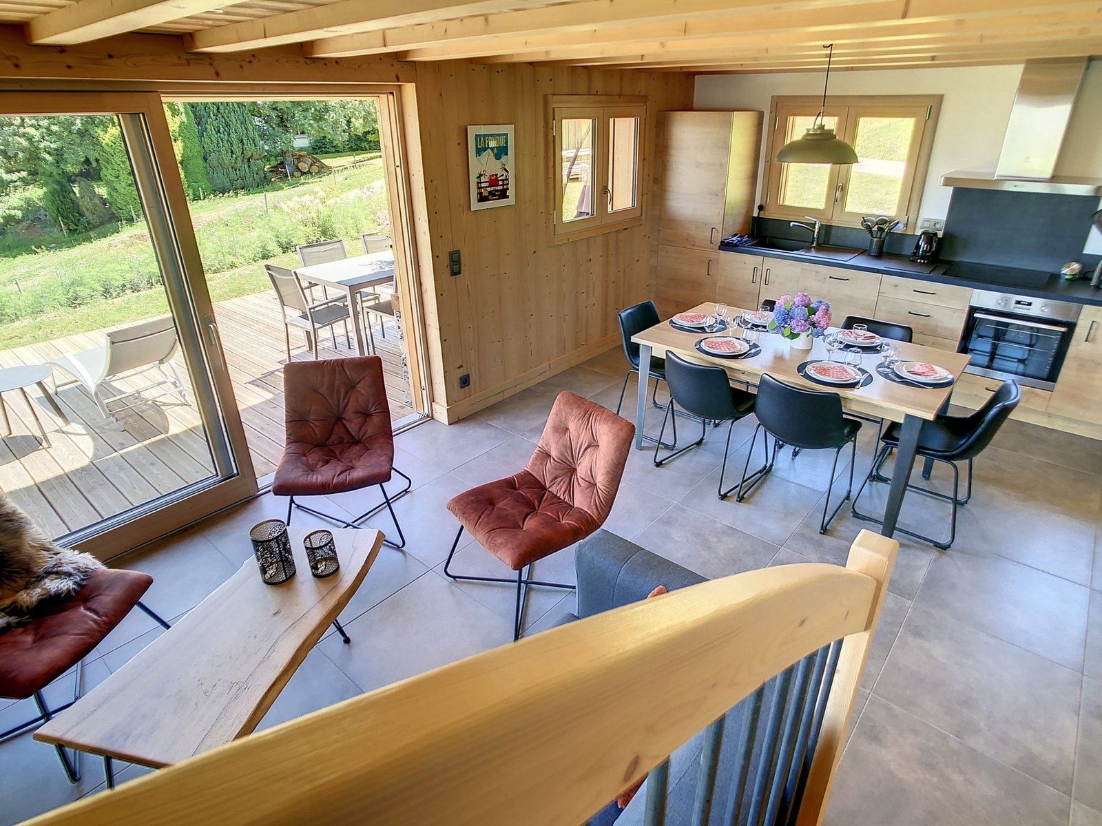 Brand-new chalet for rent in Combloux with an exceptional view. – Photo 6 Brand-new chalet for rent in Combloux with an exceptional view. - Photo 6