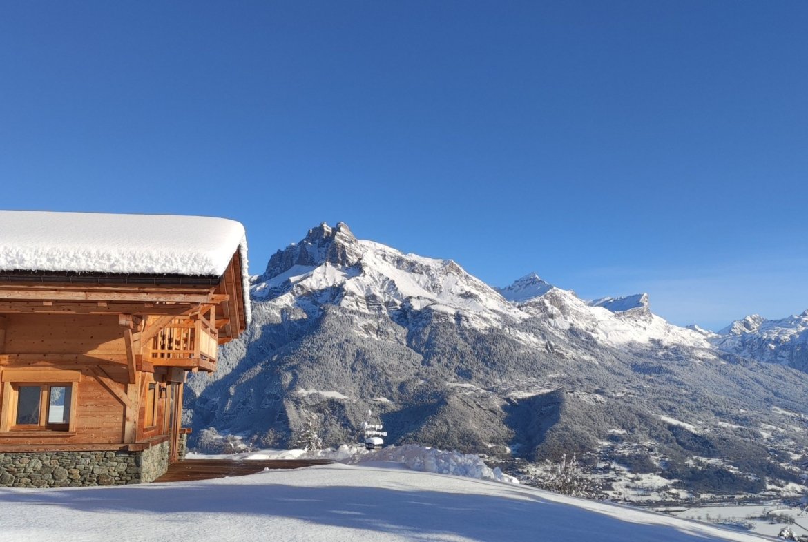 Brand-new chalet for rent in Combloux with an exceptional view. - Photo 15
