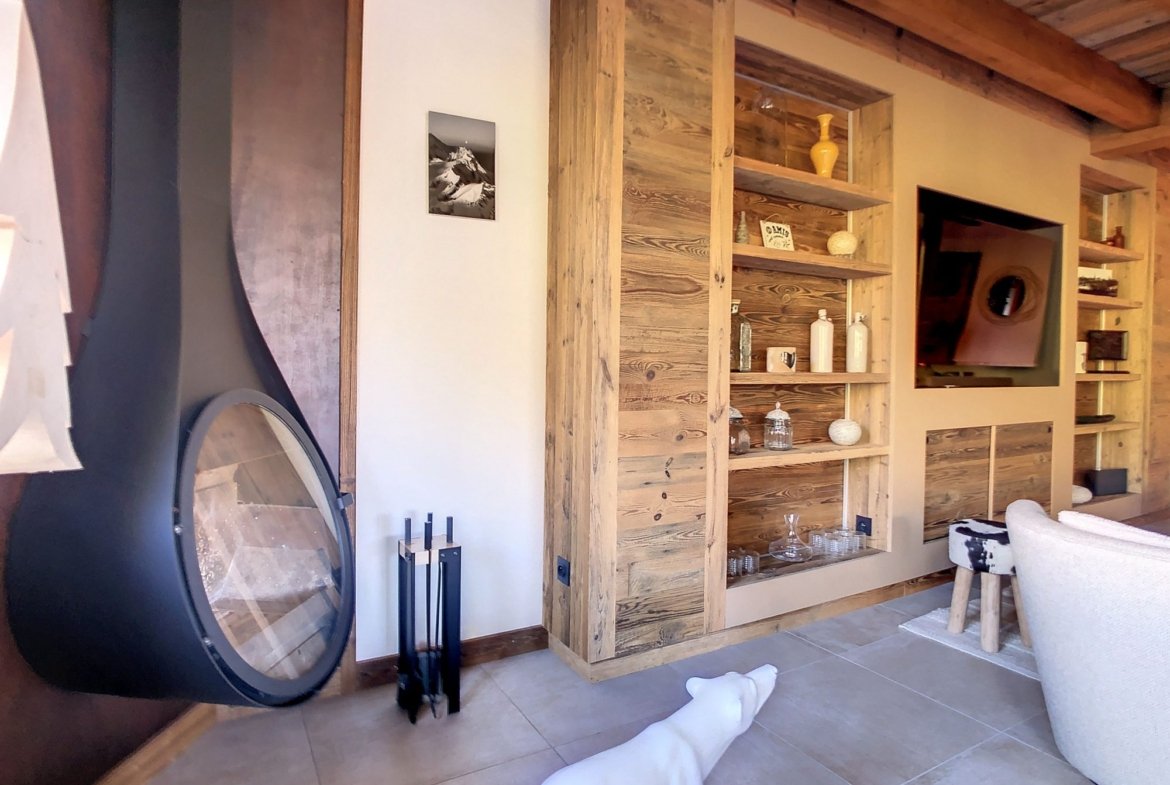 Brand-new half-chalet for rent in Combloux, facing Mont Blanc. - Photo 5
