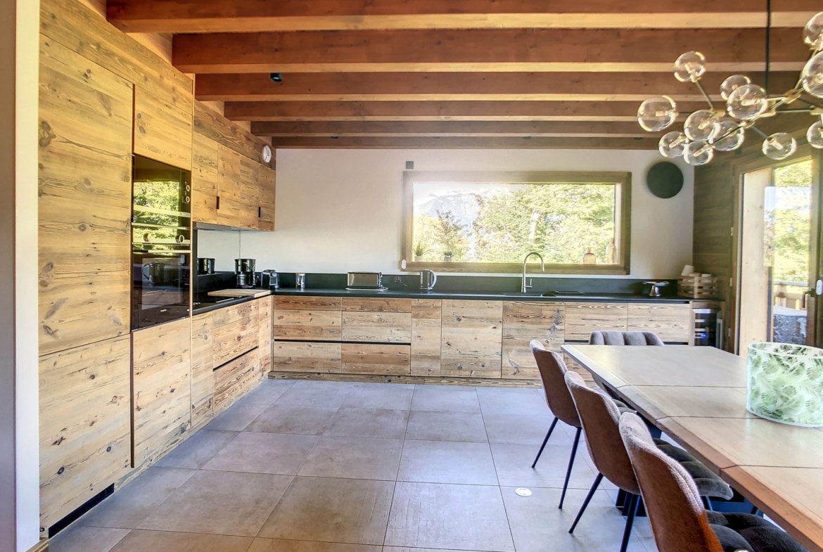 Brand-new half-chalet for rent in Combloux, facing Mont Blanc. - Photo 6