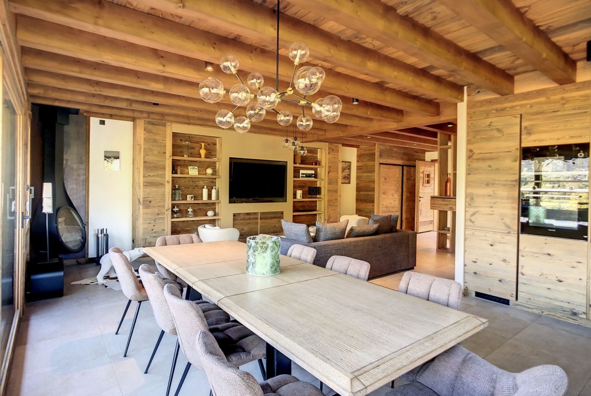 Brand-new half-chalet for rent in Combloux, facing Mont Blanc. - Photo 7