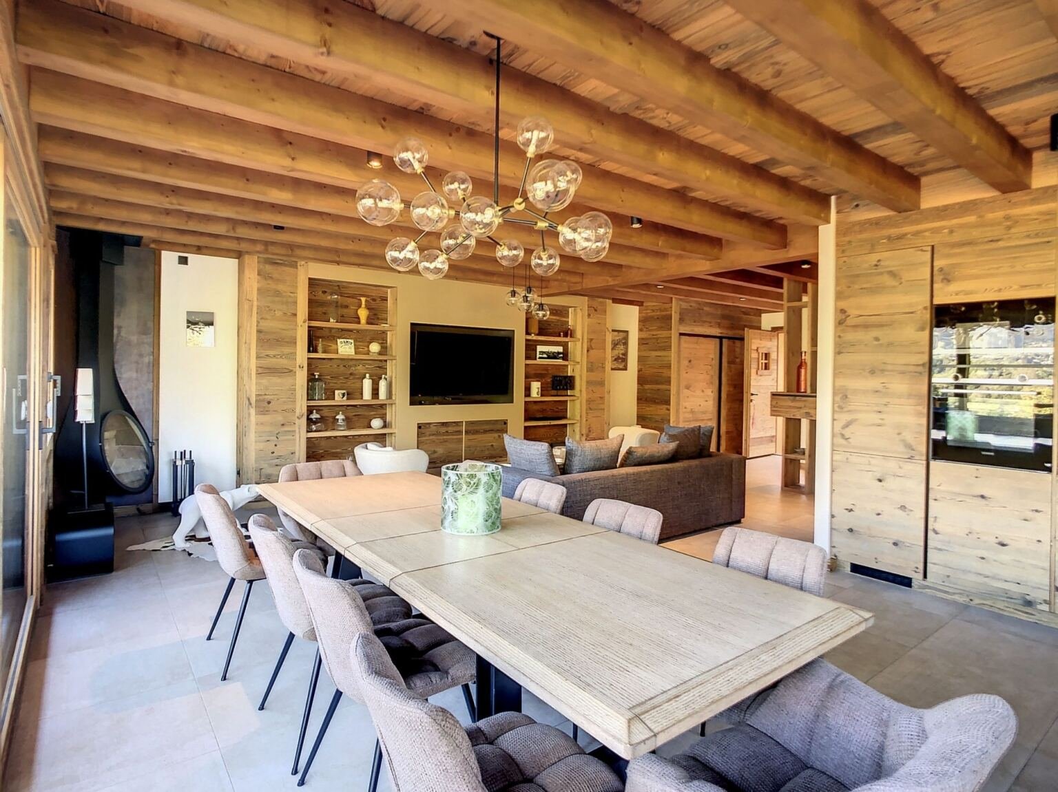Brand-new half-chalet for rent in Combloux, facing Mont Blanc. - Photo 7