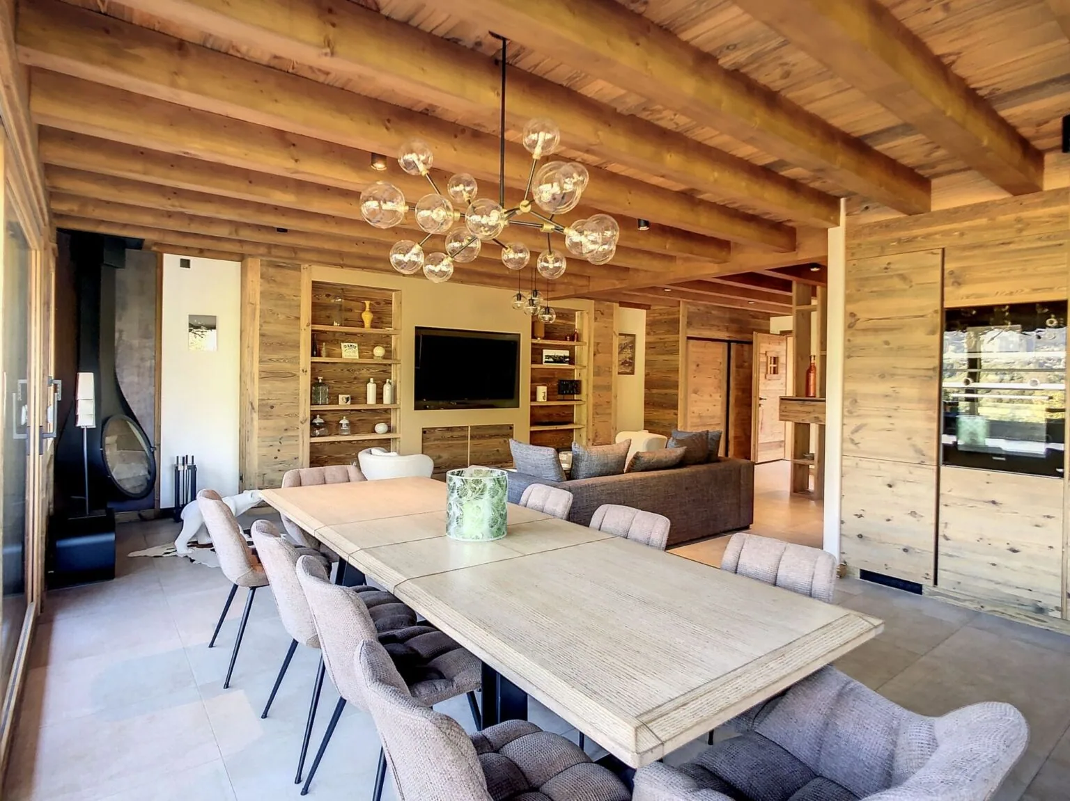Brand-new half-chalet for rent in Combloux, facing Mont Blanc. - Photo 7