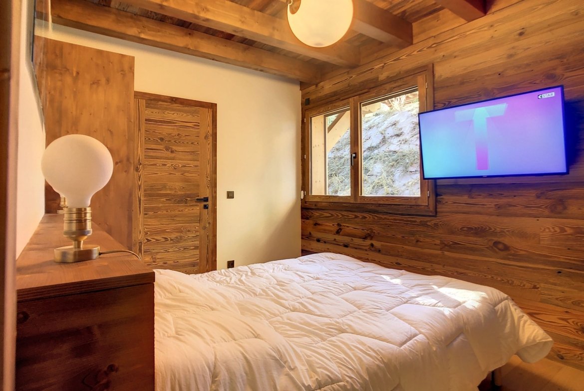 Brand-new half-chalet for rent in Combloux, facing Mont Blanc. - Photo 9