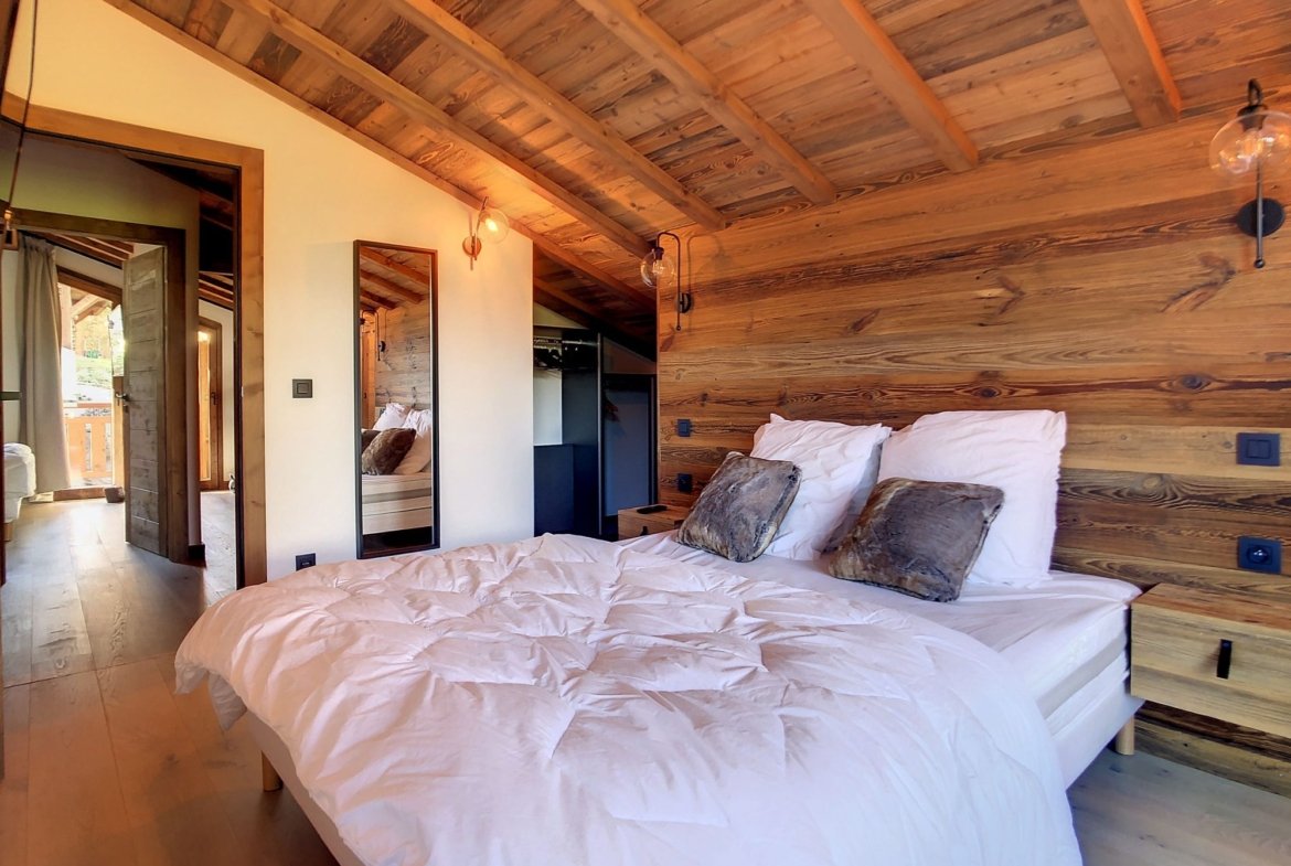 Brand-new half-chalet for rent in Combloux, facing Mont Blanc. - Photo 14
