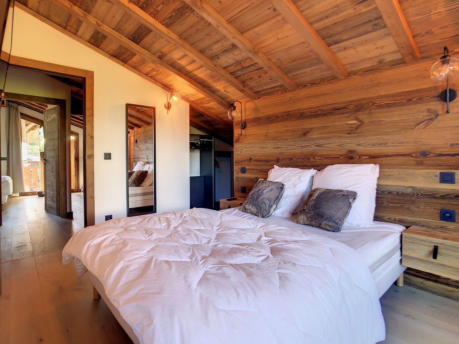 Brand-new half-chalet for rent in Combloux, facing Mont Blanc. – Photo 14 Brand-new half-chalet for rent in Combloux, facing Mont Blanc. - Photo 14