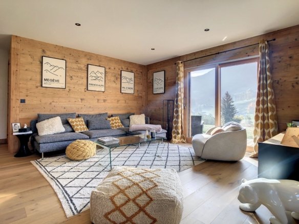 Brand-new chalet for rent in Praz-sur-Arly, at the foot of the Espace Diamant slopes. - Photo 1